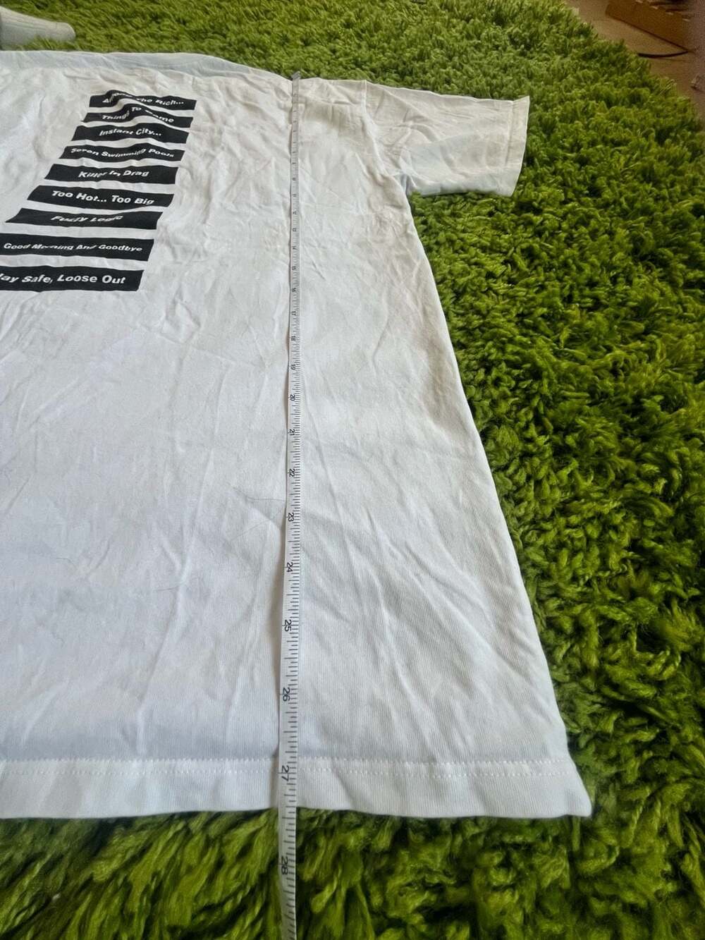 Raf Simons SS18 Script Tee - Picture 10 of 10